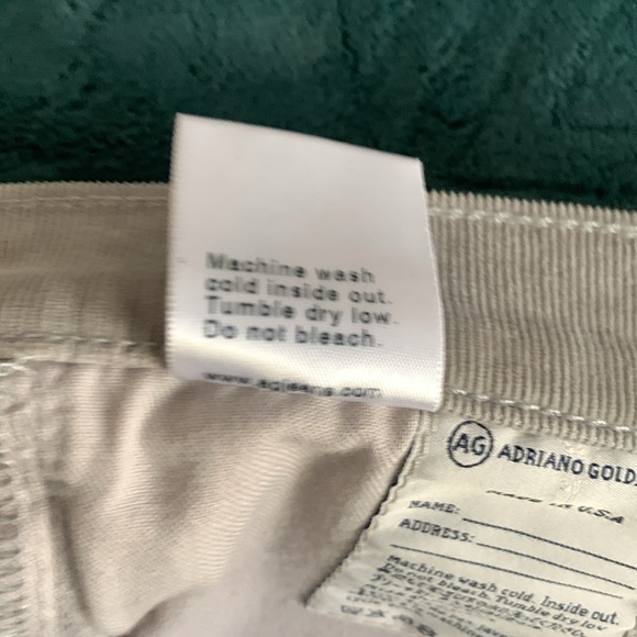 AG Adriano Goldshmied THE STEVIE Slim Straight Corduroy - Picture 7 of 12